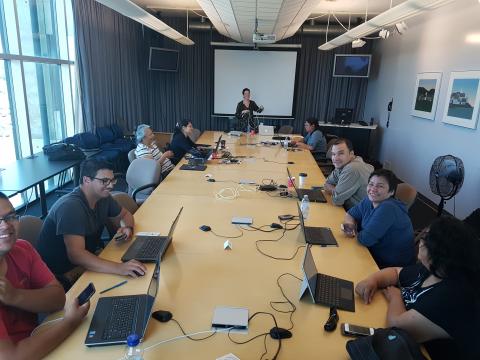 Data Administrators in training with Dadavan